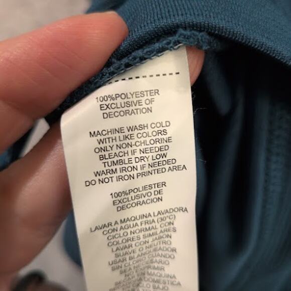 Grand Slam Performance Golf Shirt Men's XL Polo UPF 50 Wicking Deep Teal NWT - Picture 9 of 11